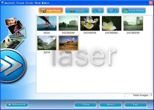 Windows 7 AnvSoft Photo Flash Maker Professional 5.57 full